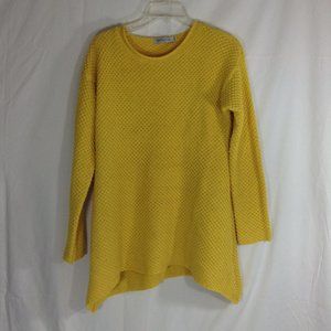 Miss Look yellow sweater Size M